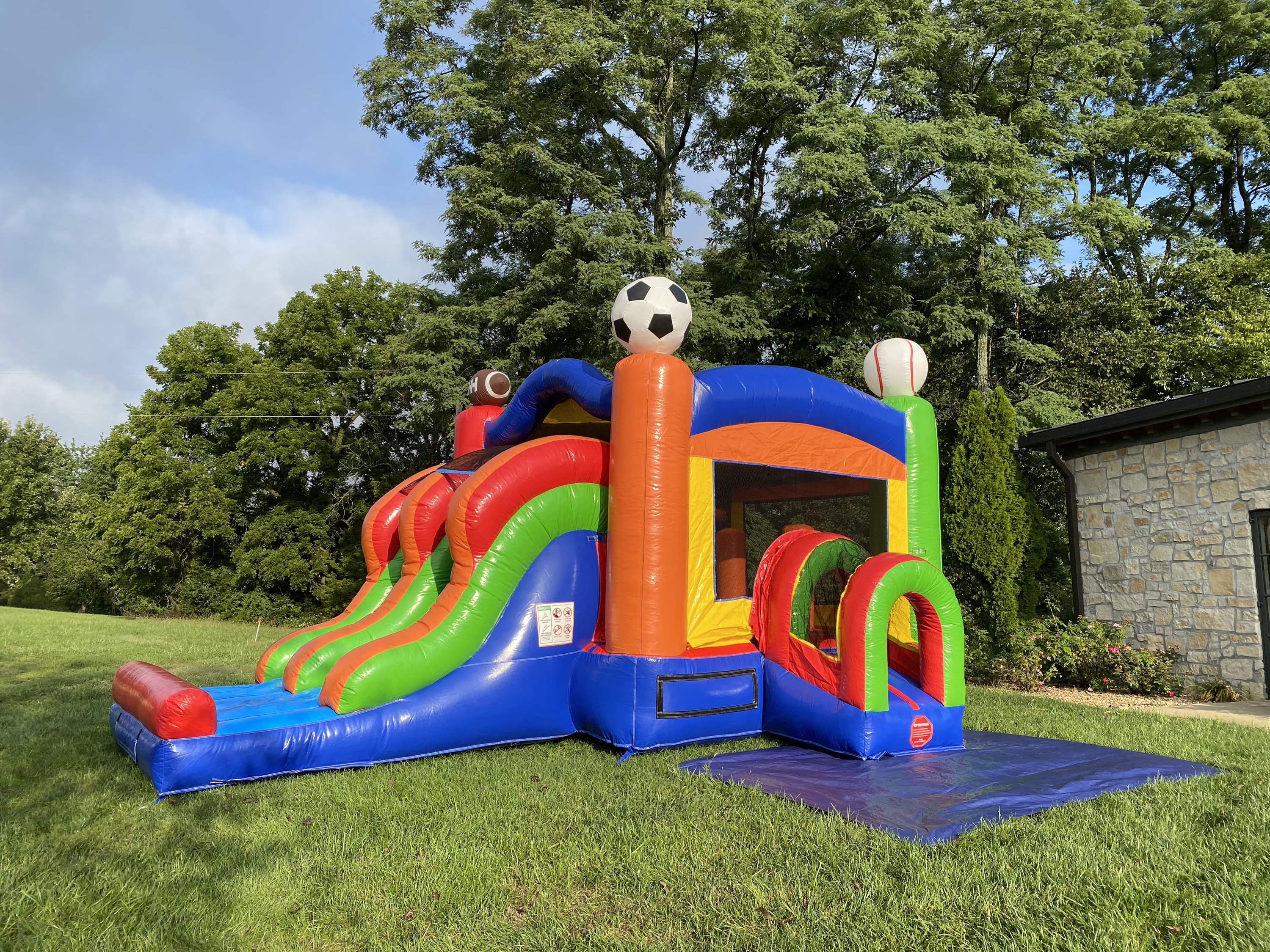 sports bounce house inflatable