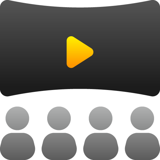 Inflatable movie screen icon