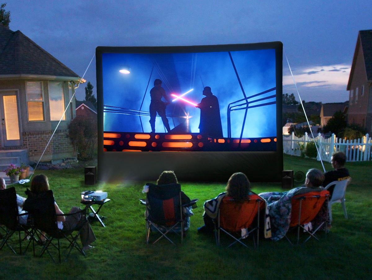 outdoor movie night