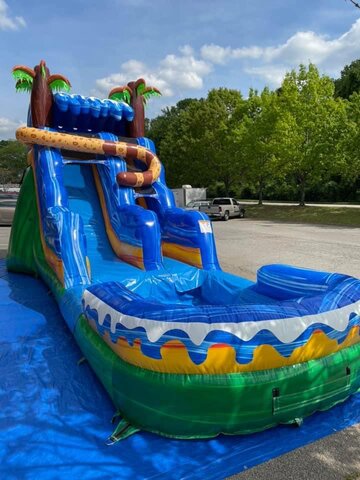 Inflatable Slide Louisville, KY, Dry and Water Slides for Rent