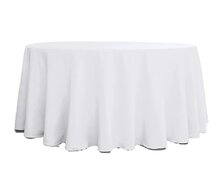 120 inch White Tablecloth