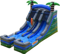Tropical Double Water Slide (16ft)