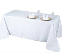 Polyester 90x132in Tablecloth