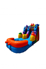 12ft Building Brick Waterslide