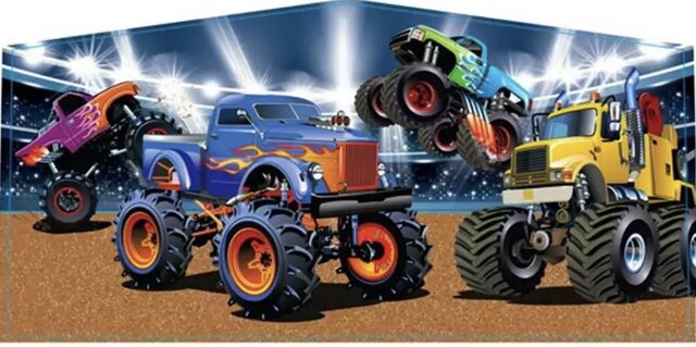 Monster Truck Banner