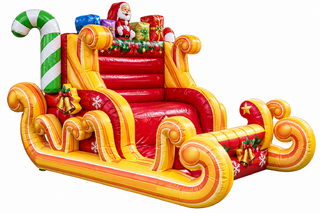 Santa Sleigh Photo Prop