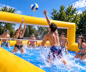 Inflatable Volleyball Court