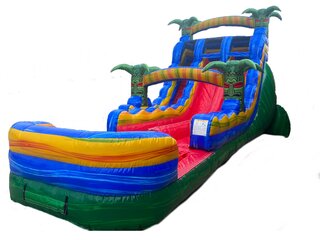 20ft Reggae Rush Double Lane Water Slide