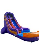 22ft Tiger Plunge Water Slide