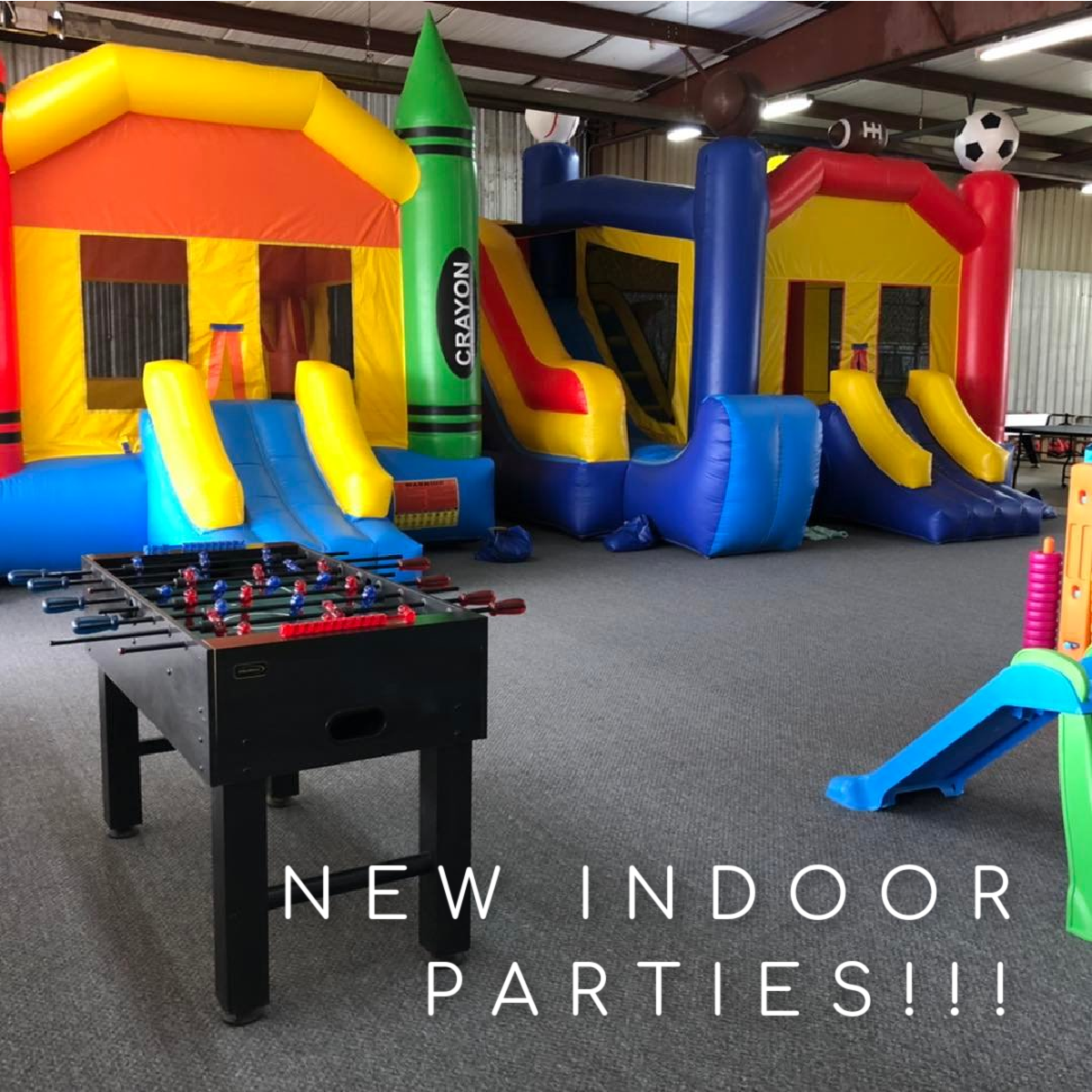 Gathered Events LLC bounce house rentals and slides for parties in Enid
