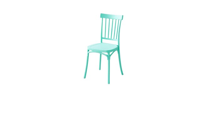 Blue Ava Chair