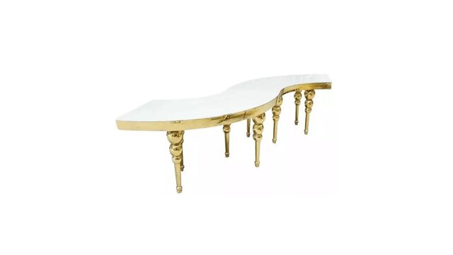 Cartier serpentine table