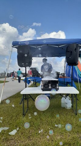 The Genie's Magical Bubble Machine Rental