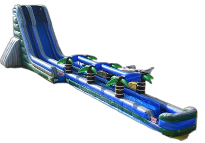 SUPER TROPICAL RUSH Water Slide (LONGEST SLIDE)