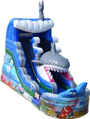 Shark Water Slide Rental with POOL 