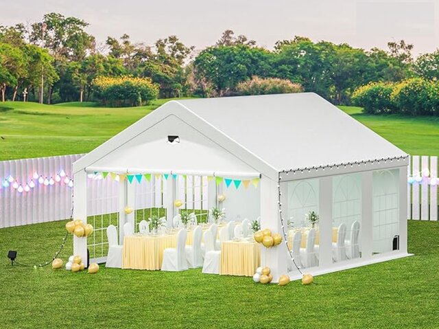 Canopy Tent - 13ft x 26ft (with Sidewalls)