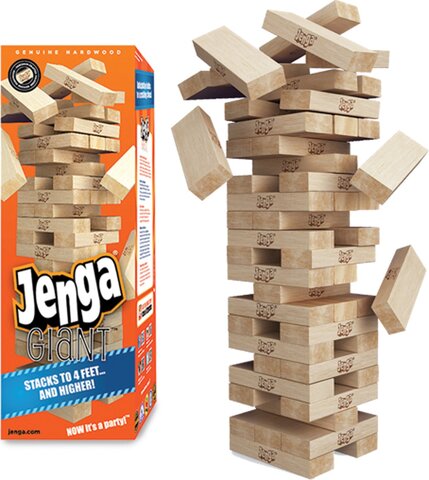 Giant Jenga - stacks to 4ft