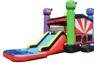 Ninja Warrior Bounce & Slide - Use Wet or Dry