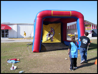 Baseball Speed Pitch/ Football Toss