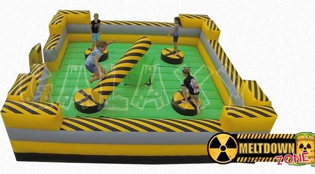 Meltdown Wipeout Inflatable, Event Rentals