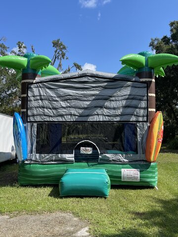 Tropical bounce house