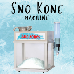 Sno Cone Machine