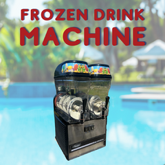 Double frozen drink machine 