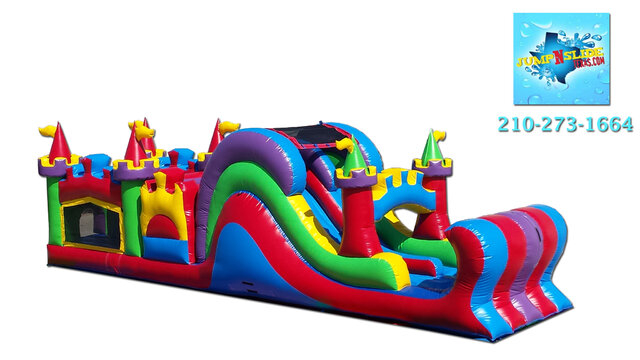 35’ WET or DRY Obstacle Course