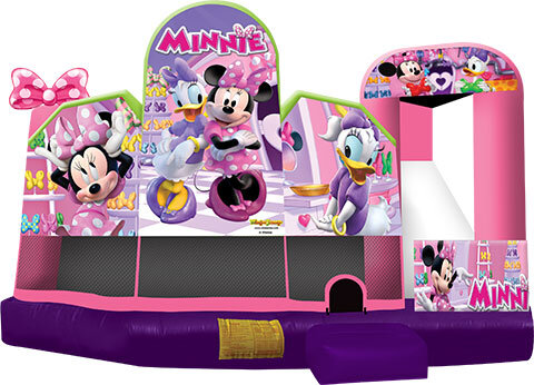 Minnie Mouse 5 in 1 Combo Bounce House