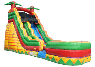 19′ Volcano Slide with Pool	