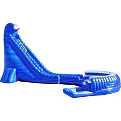 27’ Blue Crush Twist Water Slide