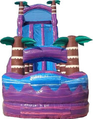 27′ Purple Hurricane Dual Lane with Pool	