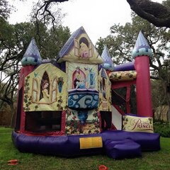 Disney Princess 3D 5 In 1 Combo Bouncer	