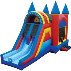 Bounce N Double Rip Castle and Slide