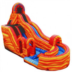 21’ Fire Island Water Slide with Pool	