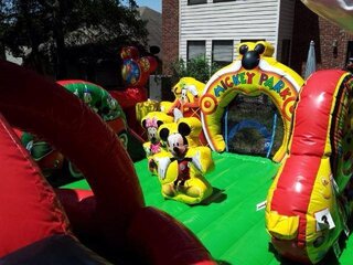Mickey Park Clubhouse Bounce House