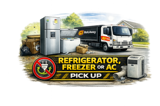 Refrigerator, freezer or AC unit pick up