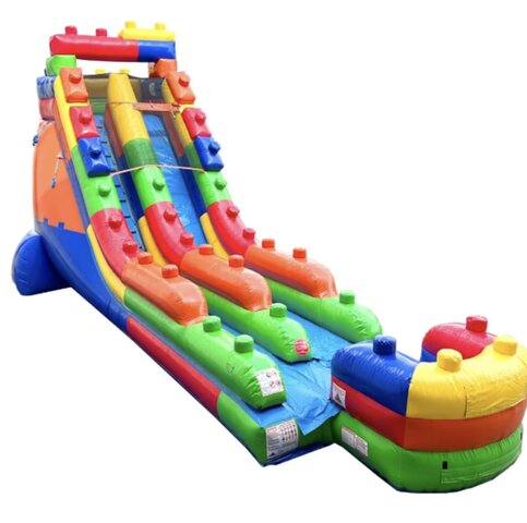 18ft Building Block Slide