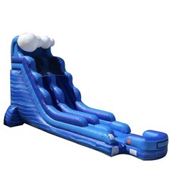 18ft Blue Wave WaterSlide