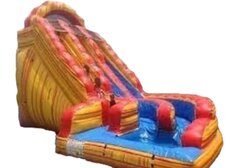 20ft Blazing Fire Slide