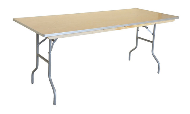 Table - Rectangular Wood - 8 ft x 30 inch