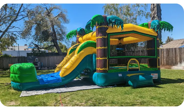 Bounce House With A Slide