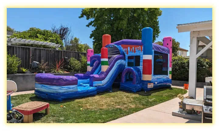 Popsicle Bounce House With Slide