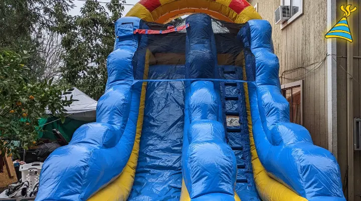 Front Of Circus Water Slide