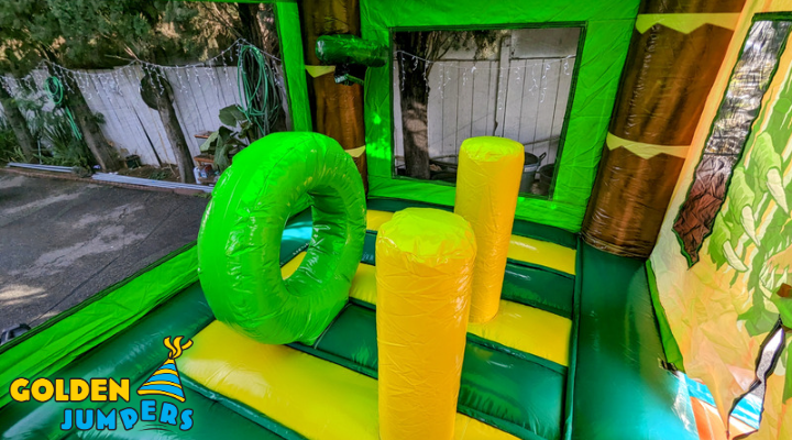 Dinosaur Bounce House & Obstacle (#25) – Mom's Party Rental