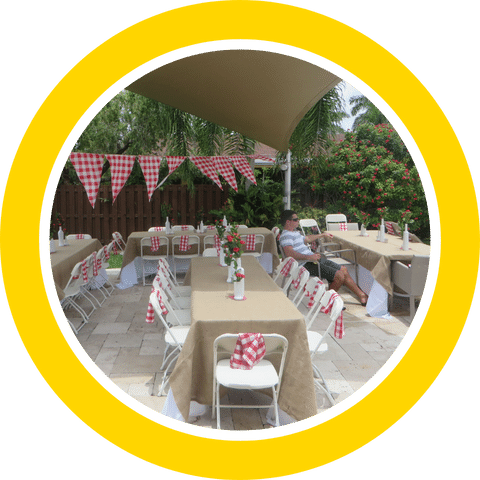 Tables & Chairs Rentals