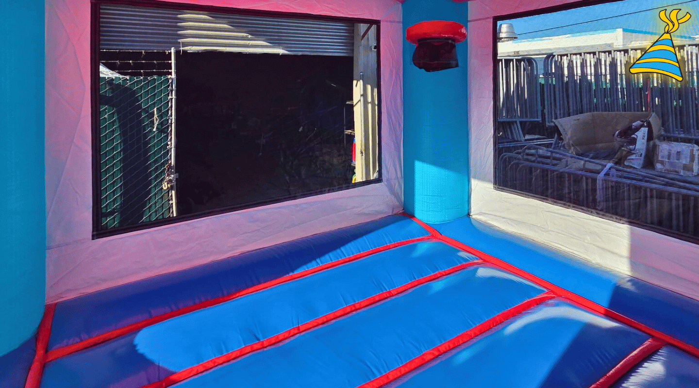 Inside The Unicorn Bounce House