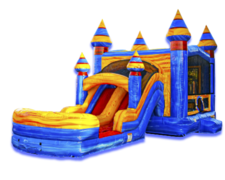 Frost Castle - (16’ x  30’)Large Slide & Basketball Hoop