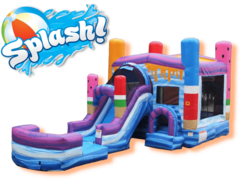Popsicle Water SlideJump, Climb, Slide & Splash!