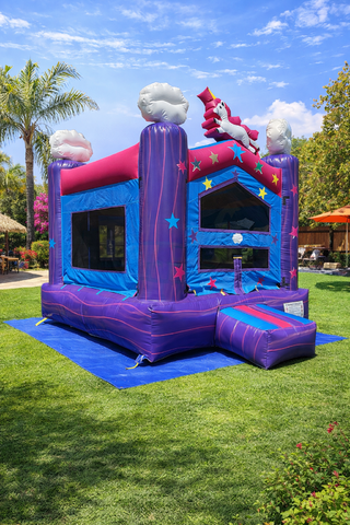 Magical Unicorn Bounce House Rental